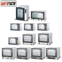 Four à convection électrique commercial Turbo Toaster de la marque China Winner, avec une puissance de 1,7 kW, un minuterie de 120 minutes et une garantie d'un an, pour utilisation en boulangerie