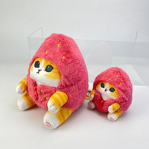 Nouvel Arrivage – Jouets en Peluche Kawaii Animaux de Dessin Animé Requin Chat Mignons Rembourrés en Coton PP – Pendentif Cadeau pour Enfants - Product Image 4