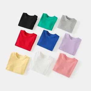 Children's Clothing Wholesale Baby Tshirt 100% Cotton Toddler Oversized Tshirt T Shirt For Boys Children