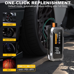 Arrancador de Baterías para Auto de Grado Profesional, 4000A, 12V, con Compresor de Aire de 150PSI, Modelo CY97 Profesional - Product Image 1