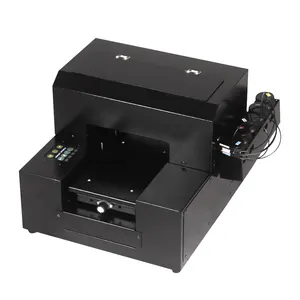 A4 Uv Printer Plastic Siliconen Lederen Acryl Glas Printer L800 L805 Model: A4-6