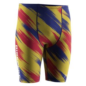 ชุดว่ายน้ำสำหรับผู้ชายระดับมืออาชีพ ผลิตจากผ้าทนคลอรีน ดีไซน์เพรียวบาง พร้อมการตัดเย็บแบบยืดหยุ่นเพื่อเพิ่มความเร็วในการว่ายน้ำ - Product Image 4