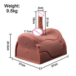 Macchina del Sesso Intelligente Sybian con Dildo Vibrante e Pulsante, Controllo tramite App con Riconoscimento Video, Silicone Realistico Staccabile per Donne - Product Image 4