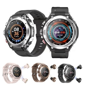 Montre connectée <span class=keywords><strong>à</strong></span> écran IPS, montre connectée sportive avec écouteurs Bluetooth, tracker d'activité physique, montre connectée Bluetooth - Product Image 1