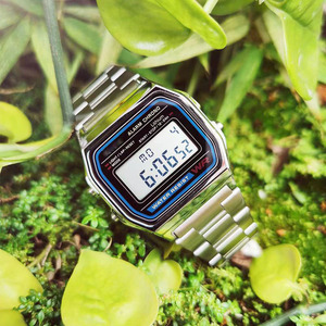 Reloj Digital Cuadrado Clásico de Alta Calidad A158W con Movimiento Japonés, Reloj Electrónico de Lujo para Uso Diario, Deportivo y de Moda A159W - Product Image 2