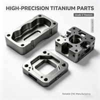 Pièces usinées CNC en titane OEM, composants mécaniques de précision sur mesure selon dessin