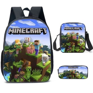 Nouvelle version Roblox solaire école sac à dos Double face 3D imprimé matériau Oxford étanche avec fermeture à glissière motif de dessin animé - Product Image 6