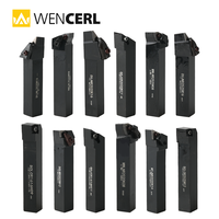 Porte-outil de tournage WENCERL MWLNR2020K08, porte-outil de tournage externe indexable MWLNR/L MWLNR2525M08 125 mm pour tour CNC