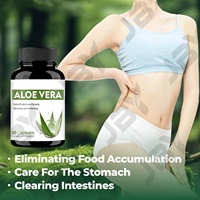 Complément alimentaire à base d'aloe vera naturel JBY, extrait d'aloe vera, brûleur de graisse, à base de plantes, aloe-emodine, capsules d'aloe emodine
