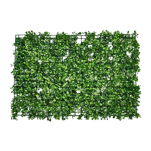Artificial Value Series Artificial Foliage Panel UV Resistant Green <b>Wall</b> Tile Decorative Vertical Garden Panel - Product Image 1