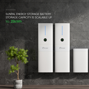 All In One 48v 5Kw 8Kw Inverter ibrido solare Off Grid 4G montato a parete con batterie al litio integrate - Product Image 3
