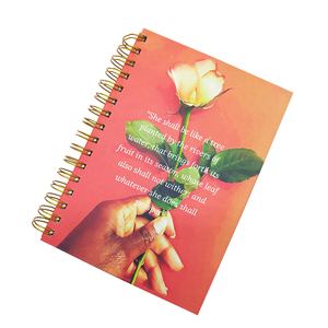 Popular School Subject <b>Planner</b> Spiral Binding PP Cover Eco-friendly Colorful Printing Notebook with Custom Logo - Product Image 4