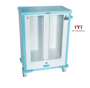 MT medis rumah sakit ABS Folder Plastik troli catatan 40 kasus riwayat troli untuk pasien - Product Image 1
