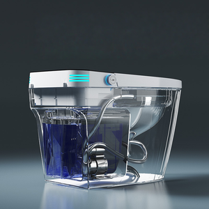 <span class=keywords><strong>WC</strong></span> intelligent HuSheng intégré avec réservoir d'eau, lumière et toilettes électriques intelligentes, personnalisable en termes de distance de pose - Product Image 5