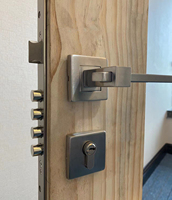 Serrure à mortaise de sécurité intérieure pour portes, avec cylindre, corps de serrure 8550, pour portes coulissantes et poignées - Fabricants