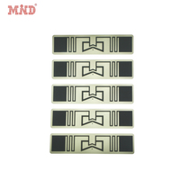 Etiqueta RFID Uhf con incrustaciones húmedas de 70*14mm UCODE 9 Chip para gestión de inventario
