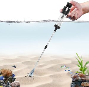 Uniek Ontwerp 4 In 1 <span class=keywords><strong>Aquarium</strong></span> Afvalverzamelaar Voor Mini-Aquariumaquarium Klein Grindvacuüm Voor Riftank - Product Image 1