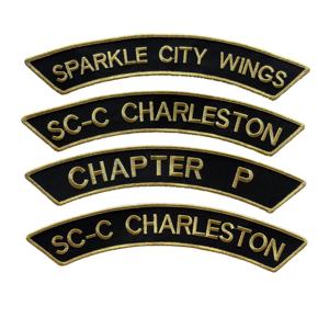 Metalik özel ısı basın 3D puf Logo rozetleri demir giyim yamalar üzerinde işlemeli yama satış özel nakış yama - Product Image 2