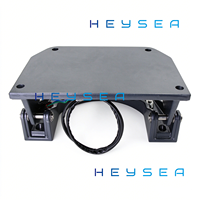 Heysea Nouvelle plaque de montage hydraulique pour moteur hors-bord, réglable jusqu'à 90 CV, pour la stabilisation et l'amélioration des performances