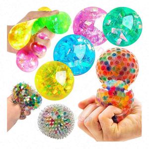 Premium Eco-friendly TPR <b>Squishy</b> Ball for Kids Anxiety Relief Customizable Color Logo High Quality Safety Certified TOYSRUNNER - Product Image 1