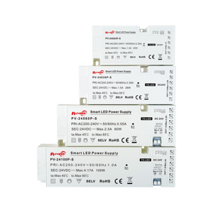 Không thấm nước 12V/24V AC-DC LED cung cấp điện áp không đổi 24 Wát điều khiển hiệu quả cao cho Led tủ đèn nhựa trường hợp - Product Image 1