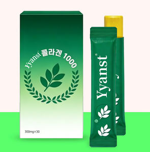 Palitos de Gelatina de Baja Calorías de Marca Privada de Alta Calidad, Mejoran la Elasticidad de la Piel, Colágeno, Palito de Gelatina Verde Manzana - Product Image 2