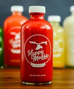 Printed 1oz 30ml <strong>Mini</strong> Shot Pressed Juice Glass <strong>Bottle</strong> Sip Drink Glass <strong>Bottle</strong> with Screw Lid - Product Image 6