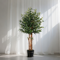 Arbre artificiel en plastique personnalisé, grand format, pour intérieur, type olivier, pour arrangements saisonniers extérieurs, idéal pour la décoration de restaurants