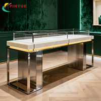 Meubles commerciaux, vitrines de magasin de bijoux, présentoirs de vente au détail, vitrines personnalisées en verre et en bois pour magasin de bijoux