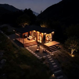 Casa Contenedor Prefabricada Moderna, Paneles Sándwich, Bajo Costo y Ecológica - Product Image 2