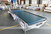 Máquina CNC Router TechPro 1325 1530 para Trabajos en Madera con Carga y Descarga Automática ATC Nesting