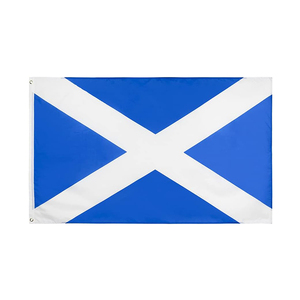 3x5ft шелковая печать на заказ дизайн Всемирный Национальный шотланд открытый полиэфирный флаг - Product Image 2