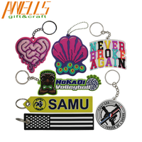 Porte-clés 3D en PVC souple personnalisé avec logo de marque, idéal pour moto et voiture, excellent cadeau