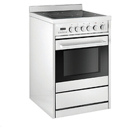 Cuisinière Électrique avec Four/Four Électrique Autonome avec Table de Cuisson Vitrocéramique