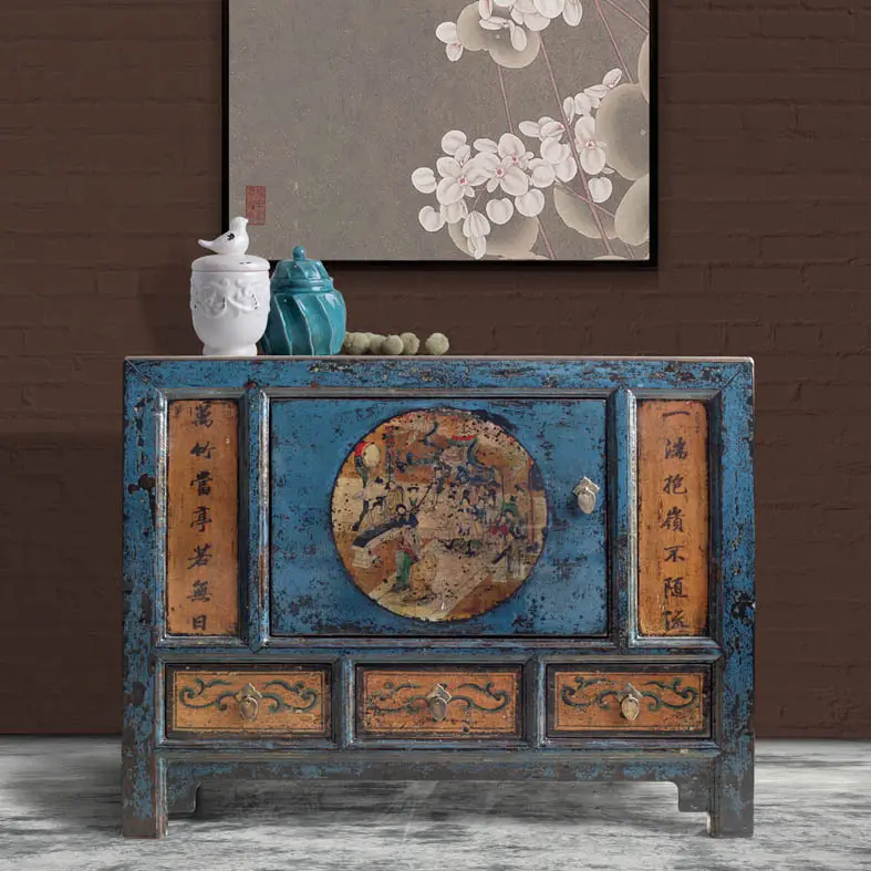 Chinesische antike handgemalte tibetische Möbel