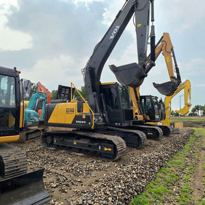 Excavadora Volvo EC140 mediana usada sueca genuina 300 horas maquinaria de construcción movimiento de tierras rodamiento de bomba de motor 2023 modelo 15 - Product Image 1