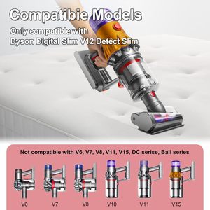 Cabezal de cepillo motorizado V12 Detect Slim/V10 Digital Slim/SV18/SV20 Mini, accesorio anti-enredos <span class=keywords><strong>para</strong></span> aspiradoras <span class=keywords><strong>Dyson</strong></span> - Product Image 5