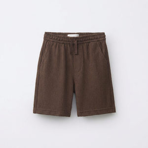 <b>Men's</b> Solid Color Cotton Knitted <b>Sleep</b> <b>Shorts</b> Casual Summer Pajama Bottoms Soft Comfortable Fit - Product Image 1