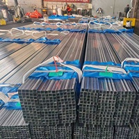 Pipa Baja Persegi ASTM MS 25*25, Pipa Baja Persegi Galvanis, Pipa Baja Galvanis
