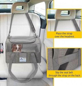 Échantillon Gratuit - Sac de Transport Portable pour Animaux de Compagnie, Conception Simple, Approuvé par les Compagnies Aériennes, en Polyester Souple pour Chats et Chiens, Fermeture Éclair - Product Image 3