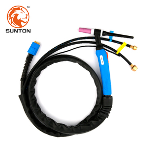 <span class=keywords><strong>Torcia</strong></span> per saldatura TIG SUNTON WP18 più popolare, raffreddata ad acqua, 350Amp, per saldatura ad arco argon - Product Image 4
