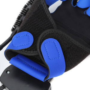 Electric Hand Rehabilitation Gloves Blue HD687 B Timed <b>Wired</b> Remote <b>Control</b> For Post Stroke Recovery Training - Product Image 4