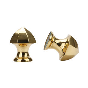 Korkuluk bağlantı parçaları bakır topuzu kolu süslemeleri için katı desen pirinç konektörü merdiven küpeşte yüksek kalite fabrikasyon hizmetleri - Product Image 6