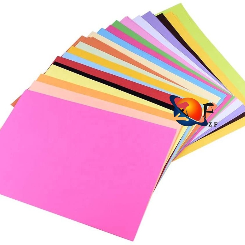 Custom White Cardboard Paper - Printable Colored Paper for Packing, Crafts & Branding