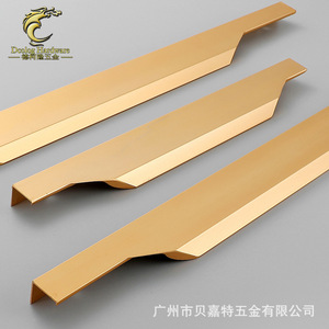 Manija oculta de aleación de aluminio Begat para cajones de armario y puertas, tamaño pulgar, sin necesidad de taladrar - Product Image 4
