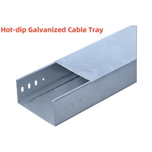 Nhà Máy ban đầu HDG mạ kẽm Cáp khay Bìa Cáp khay Splice tấm Cáp mạ kẽm <span class=keywords><strong>Trunking</strong></span> cho độ ẩm hoàn cảnh - Product Image 2