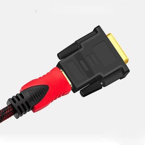 Adattatore <span class=keywords><strong>DVI</strong></span>-D 24+1 25 Pin Maschio a <span class=keywords><strong>HDMI</strong></span> Femmina Placcato in Oro per HDTV TV - Product Image 3