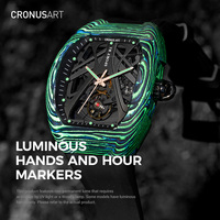Montres de sport de luxe légères pour hommes Montres mécaniques automatiques ultra-légères Montres pour hommes tendance d'affair
