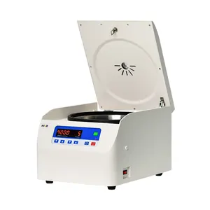 Machine de centrifugation d'hôpital médical de laboratoire de table plasma sanguin 12 tubes
