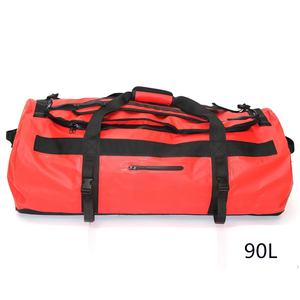 Sac de voyage de grande capacité, sac à main d'extérieur durable avec fermeture éclair, sac de voyage imperméable pour la voile, sac de moto - Product Image 4